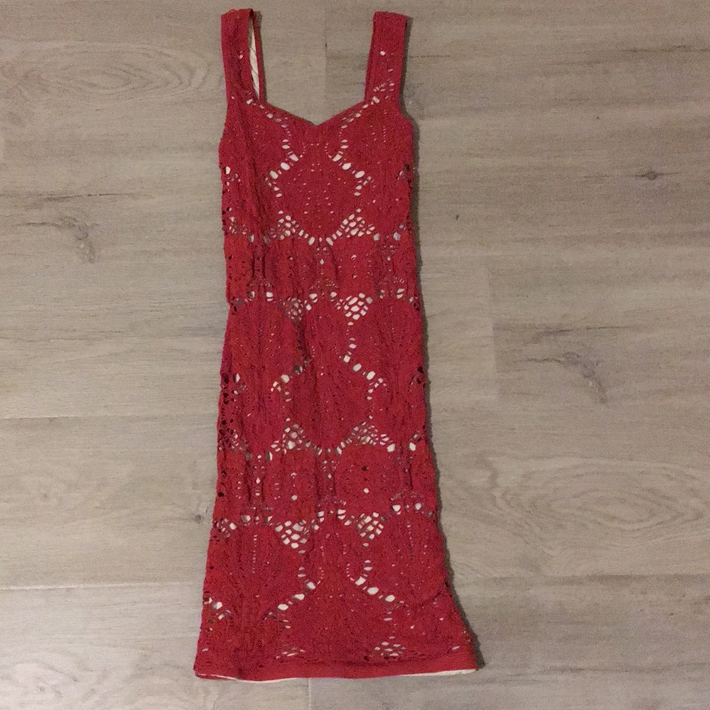 Free People Red Dress